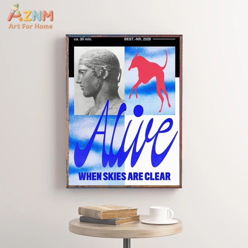 Unframed Canvas Wall Art Poster