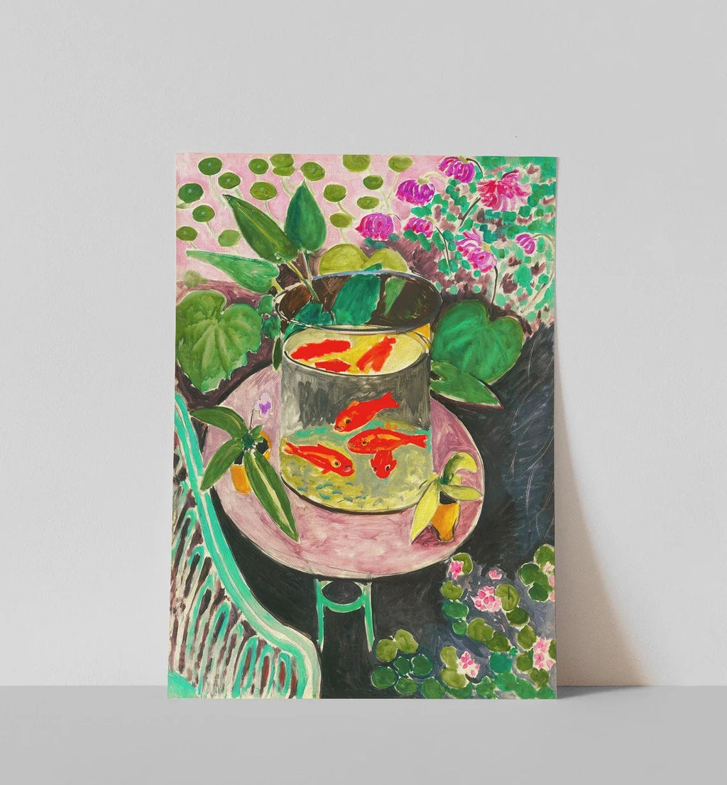 Wall Art Henri Matisse The Goldfish Canvas Print