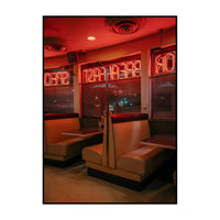 Wall Art Unframed Diner Interior
