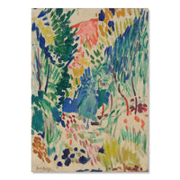 Abstract Forest Wall Art Poster Canvas Unframed