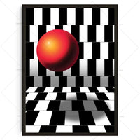 Wall Art Unframed Abstract