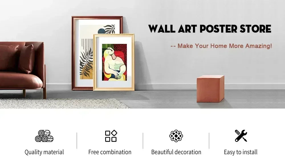 Typography Wall Art For Living Room Canvas