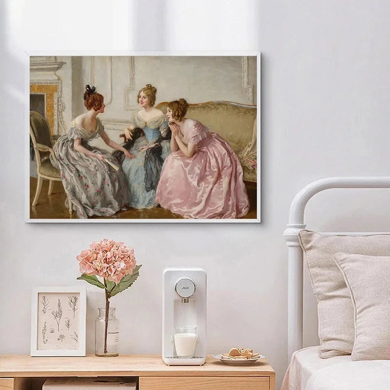 Wall Art Victorian Woman Portrait
