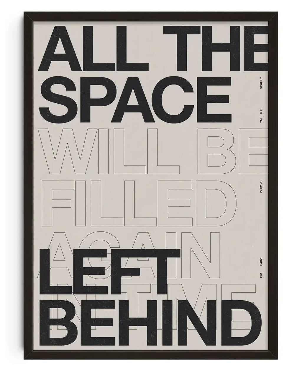 Typography Wall Art For Living Room Canvas