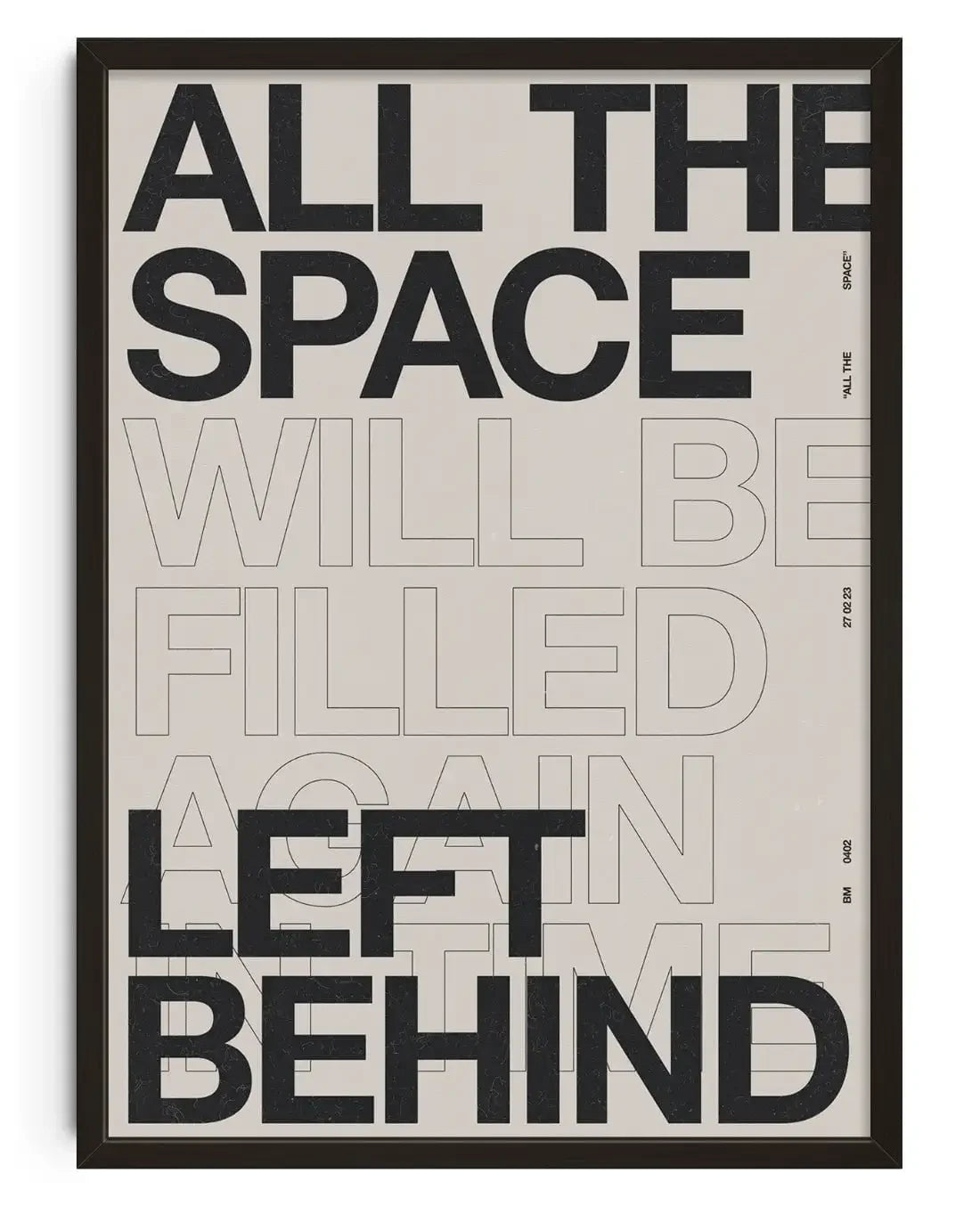 Typography Wall Art For Living Room Canvas