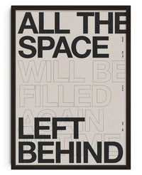 Typography Wall Art For Living Room Canvas