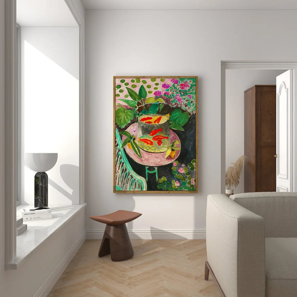 Wall Art Henri Matisse The Goldfish Canvas Print