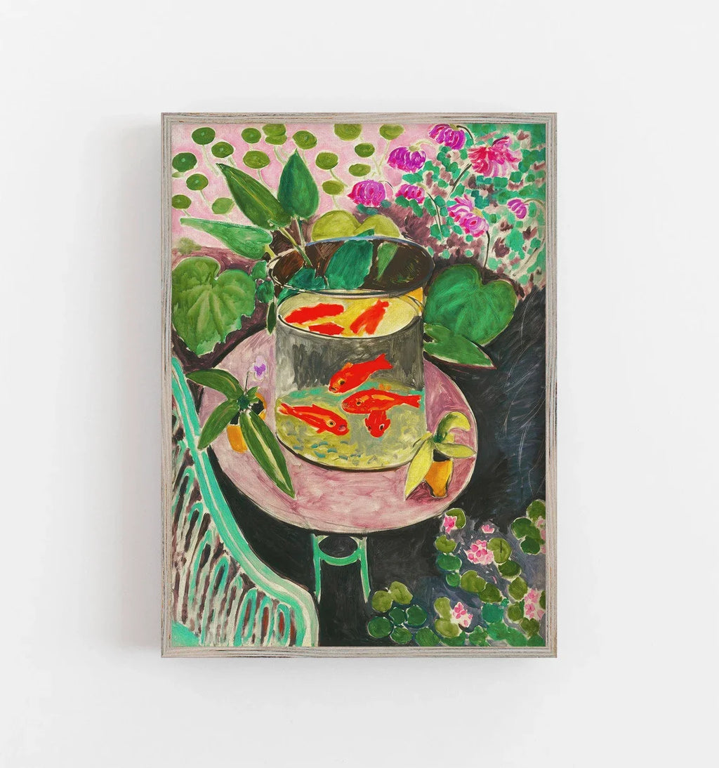 Wall Art Henri Matisse The Goldfish Canvas Print
