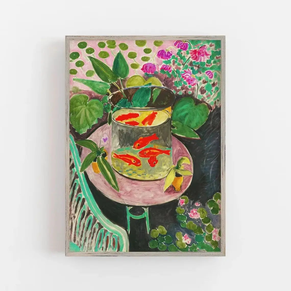 Wall Art Henri Matisse The Goldfish Canvas Print