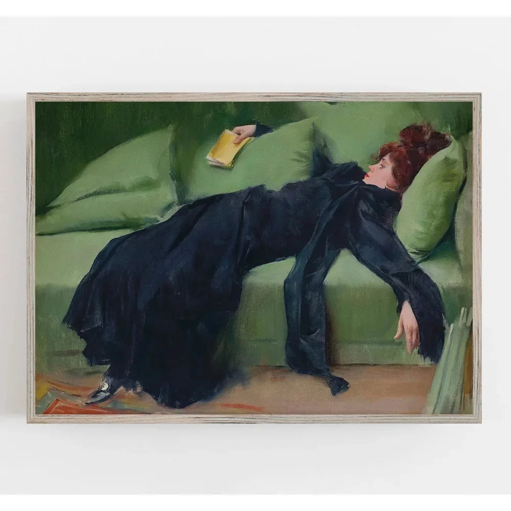Wall Art Victorian Woman Portrait