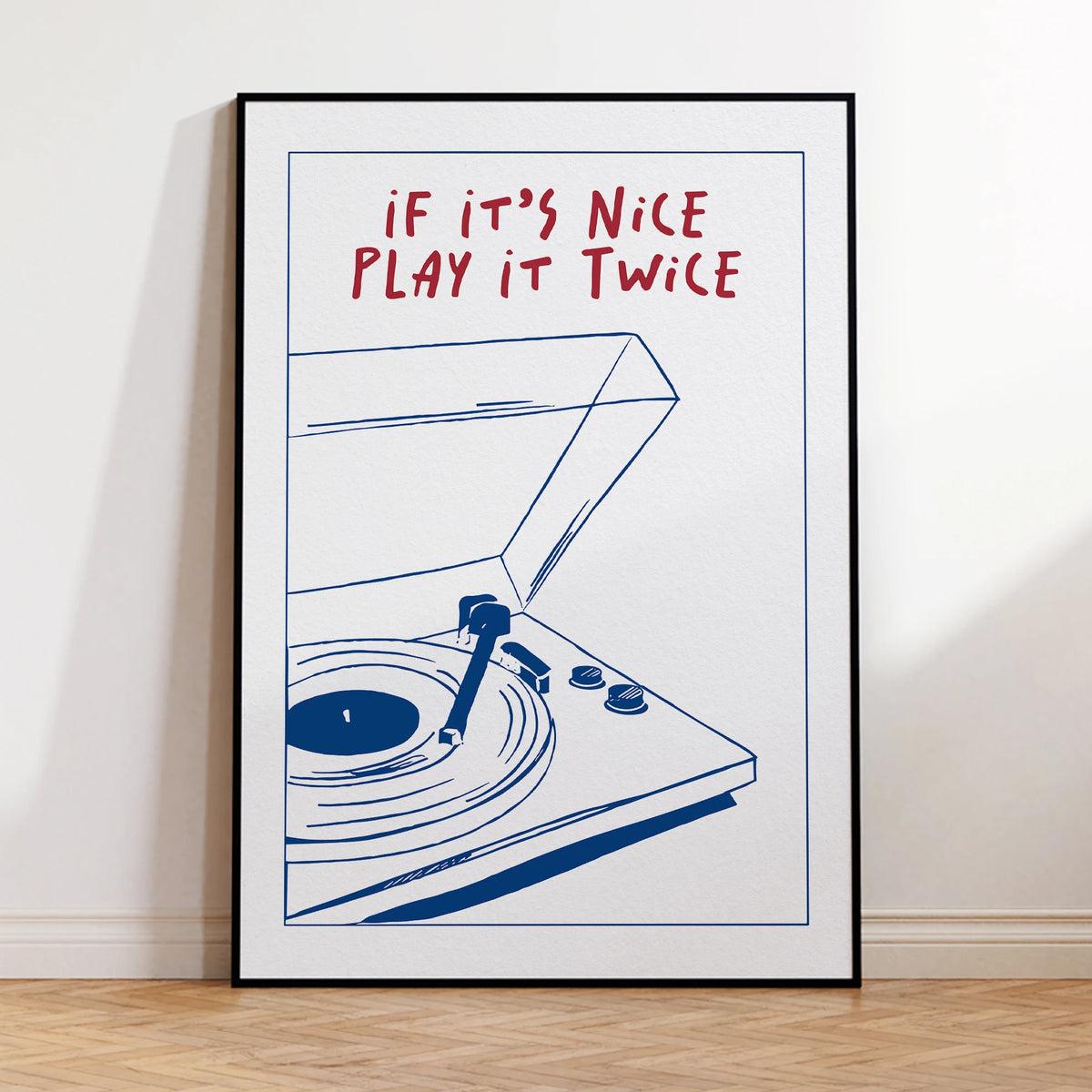 Retro Music Canvas Wall Art Unframed