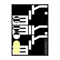 Wall Art Unframed Abstract Geometric