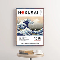 Wall Art Hokusai Great Wave Japanese Poster