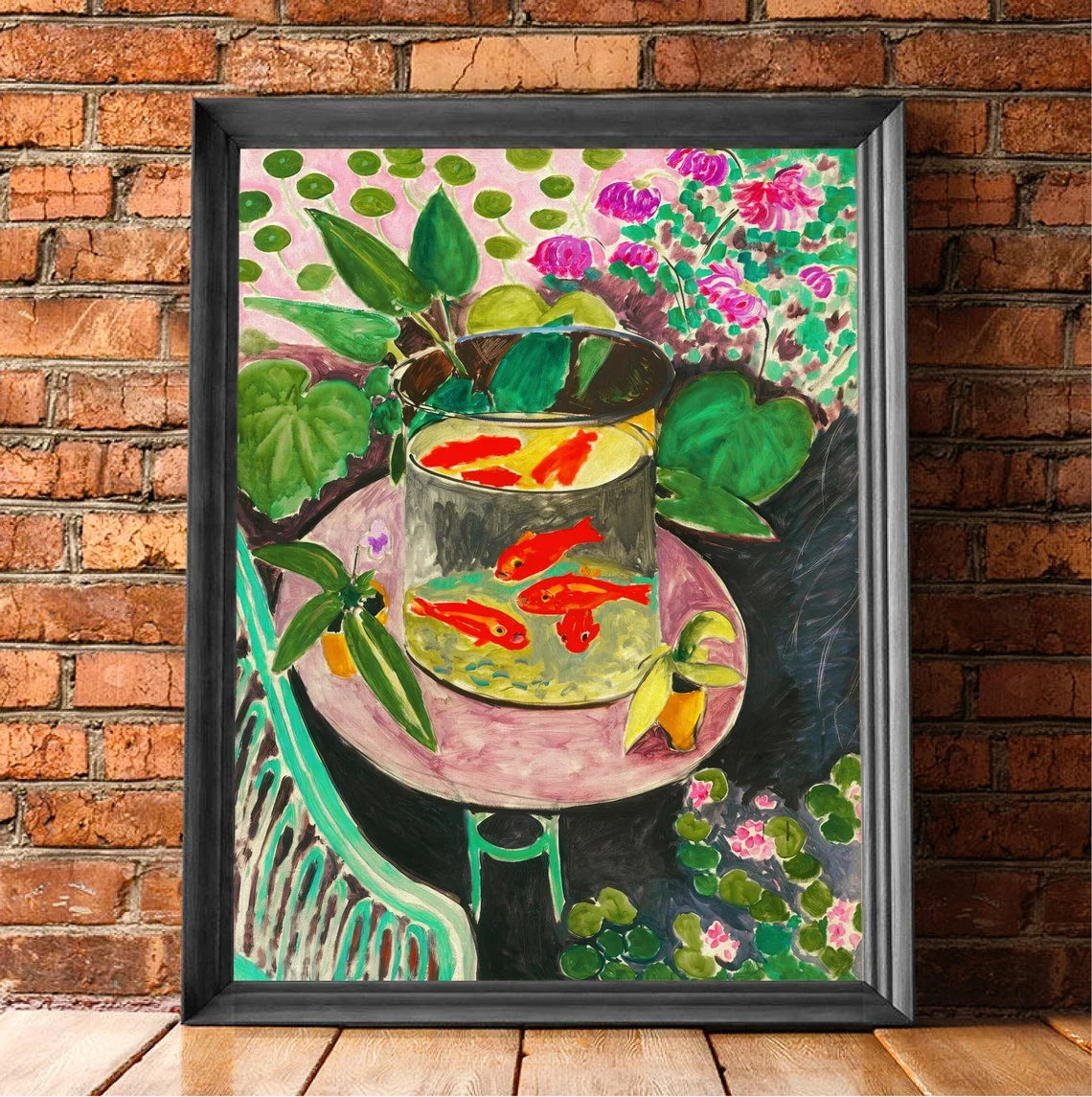 Wall Art Henri Matisse The Goldfish Canvas Print
