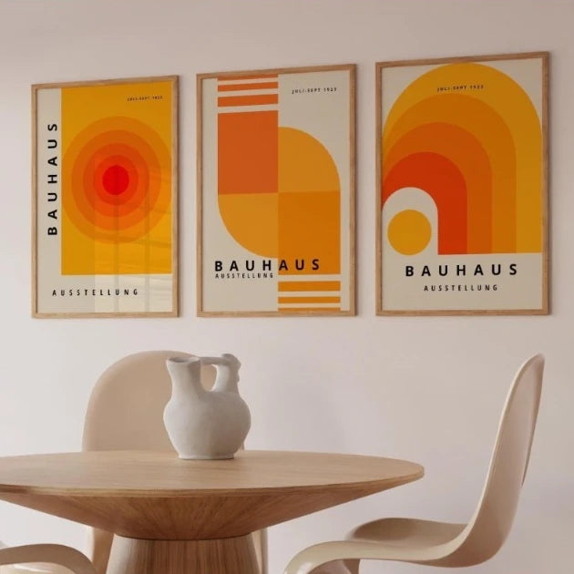 Wall Art Bauhaus Geometric