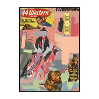 Wall Art Abstract Western Collage Unframed Canvas