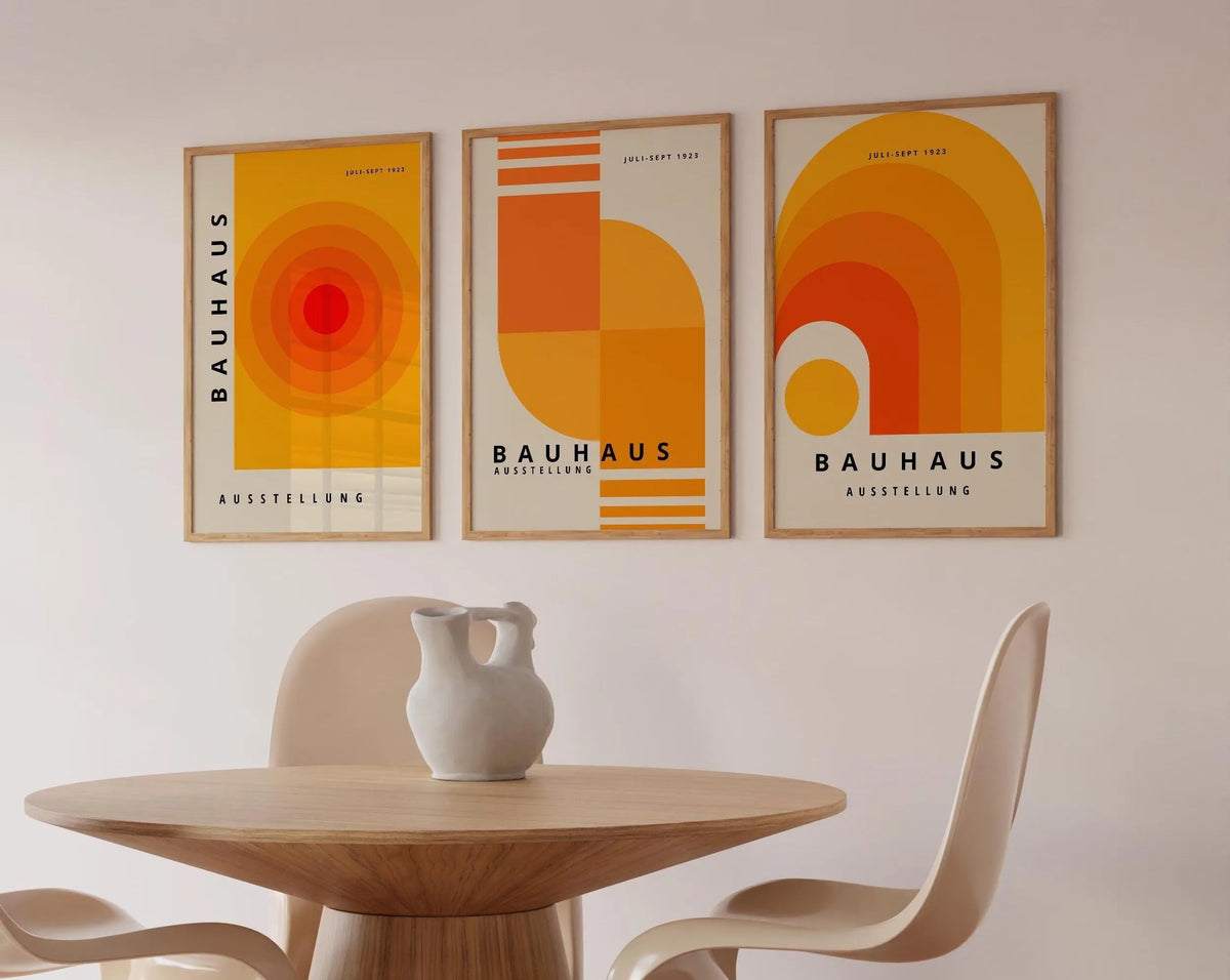 Wall Art Bauhaus Geometric