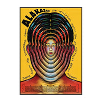 Retro Graphic Canvas Wall Art, Unframed