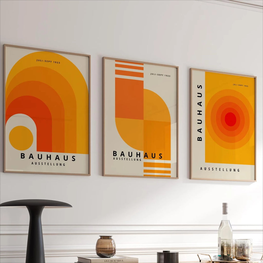 Wall Art Bauhaus Geometric