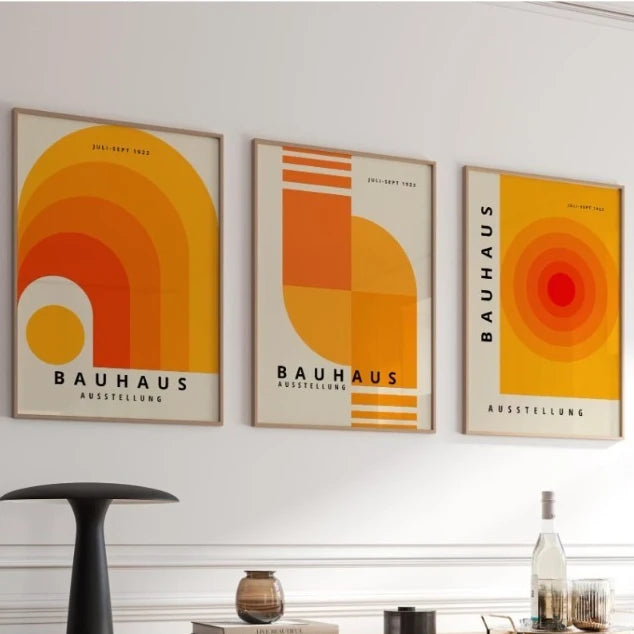 Wall Art Bauhaus Geometric